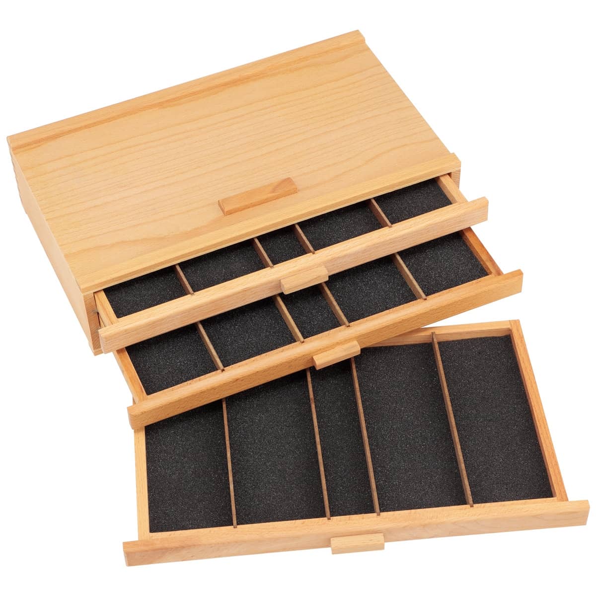 Creative Mark 3 Drawer Wood Storage Boxes