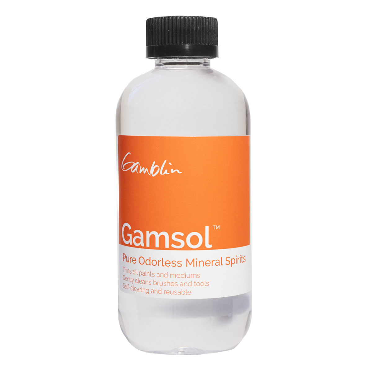 Gamblin Gamsol 8.5oz, Odorless Mineral Spirits 
