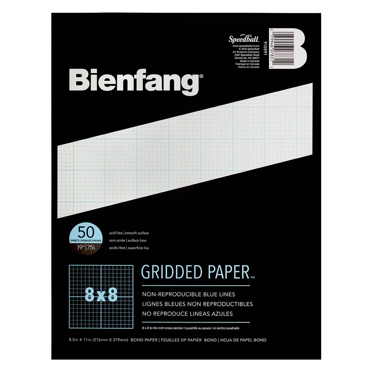 8.5x11 Pkg 500 Sheets 1000H Clearprint Vellum Paper 16lbs