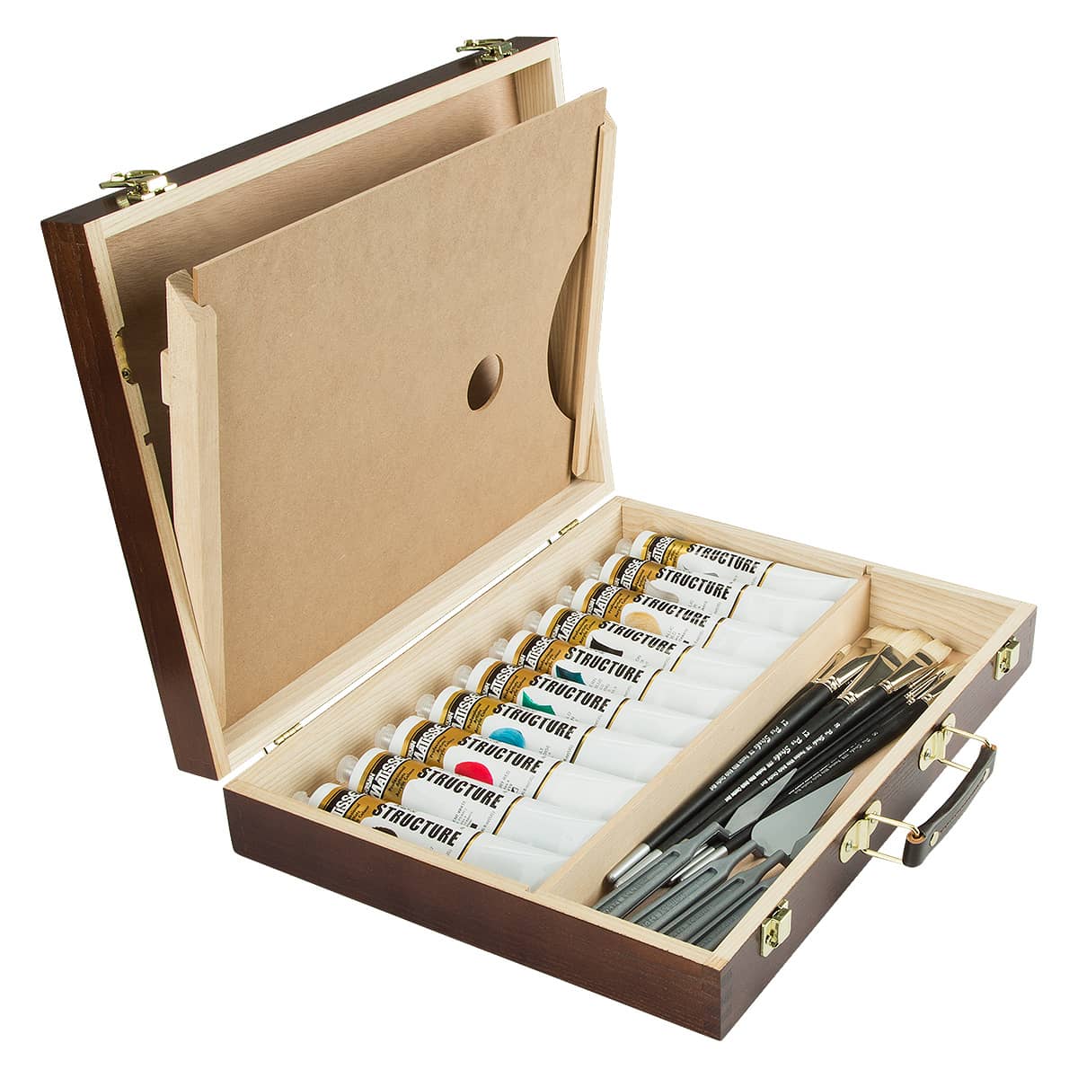 Capri 2 Deluxe Wood Paint & Sketch Box