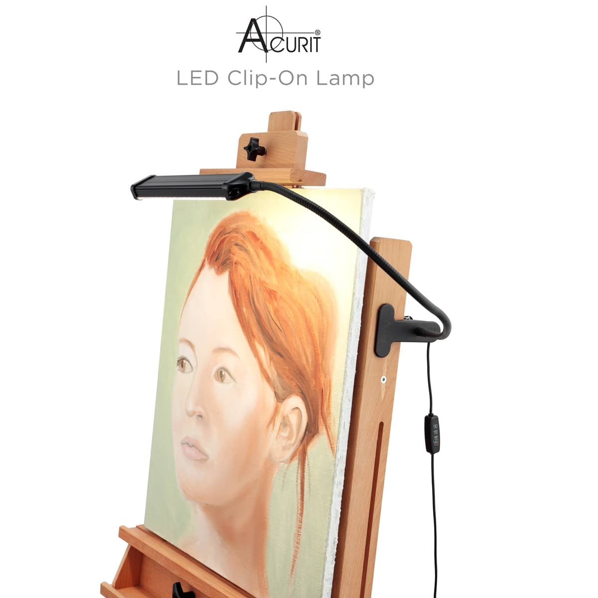 Acurit LED Clip-On Lamp