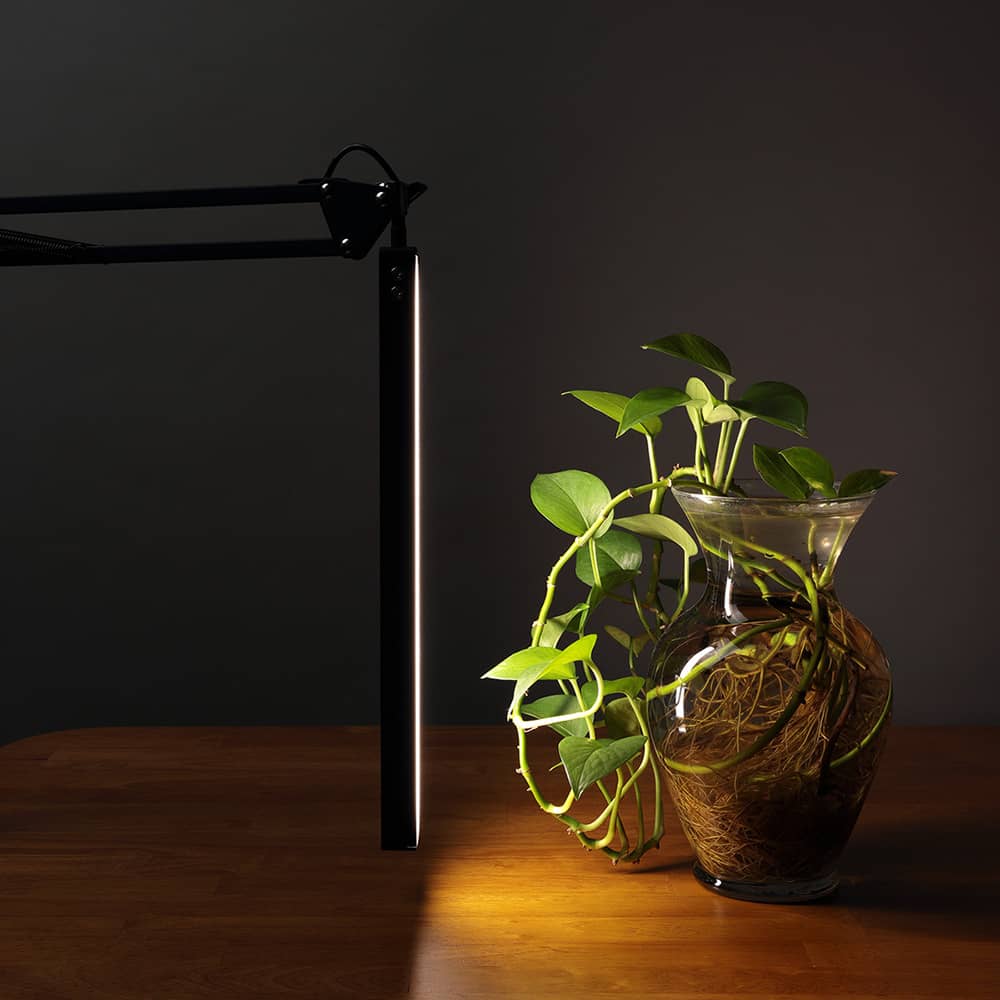 Acurit LED Swing Arm Desk Lamp, Blackx