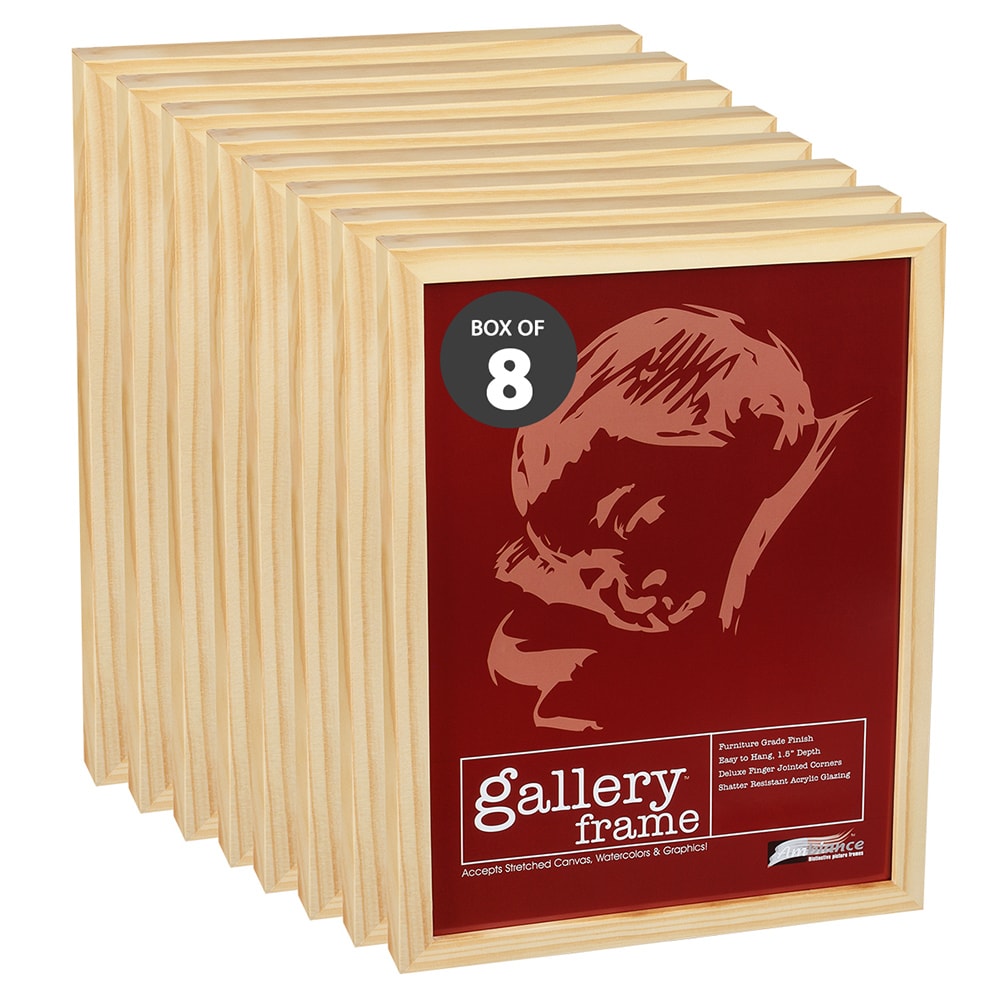 Ambiance Gallery Mini Sizes Wood Frames - Boxes of 8