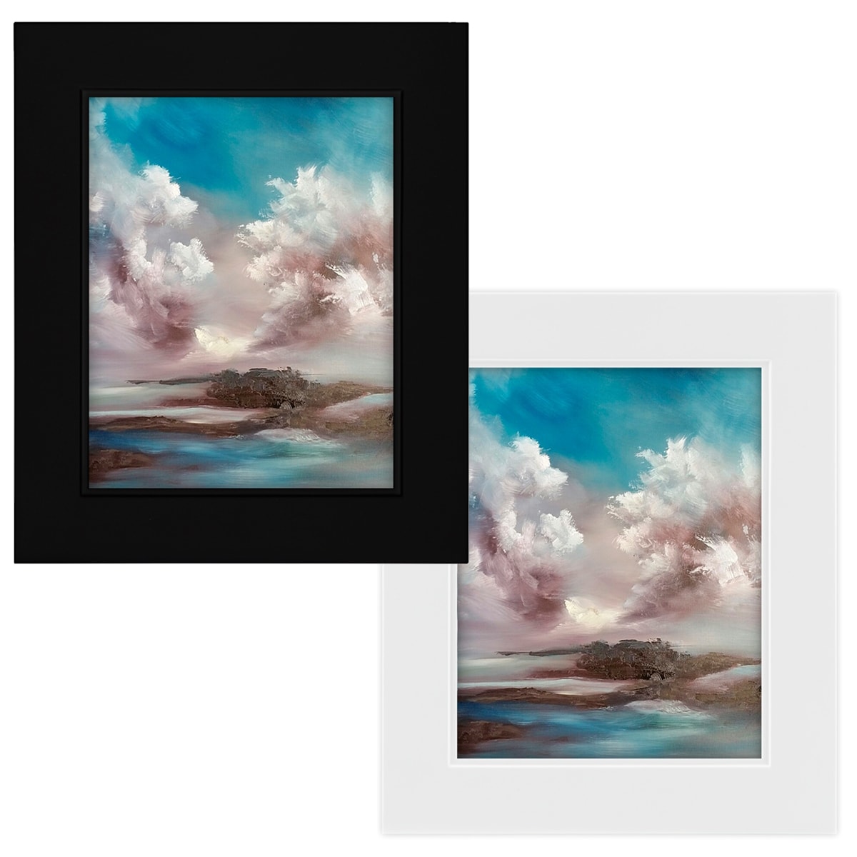 Ambiance Studio Wood Frames Black & White