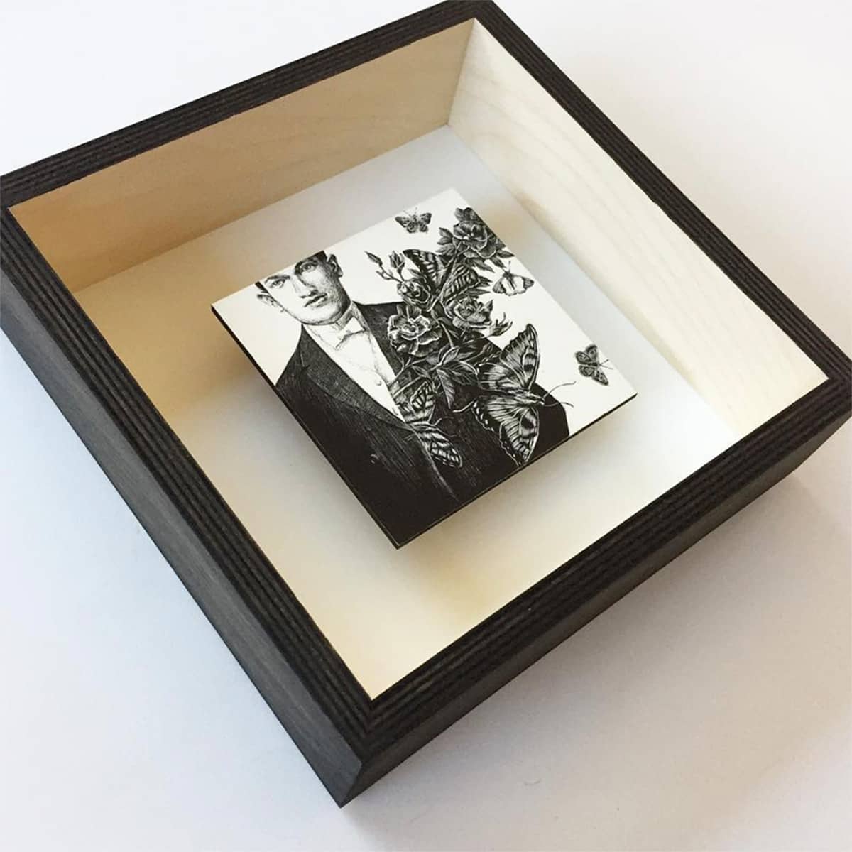 Ampersand Shadow Box Artwork by Kaetlyn Able