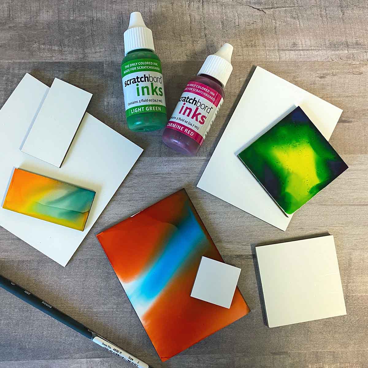 Claybord Art Tiles and Inks