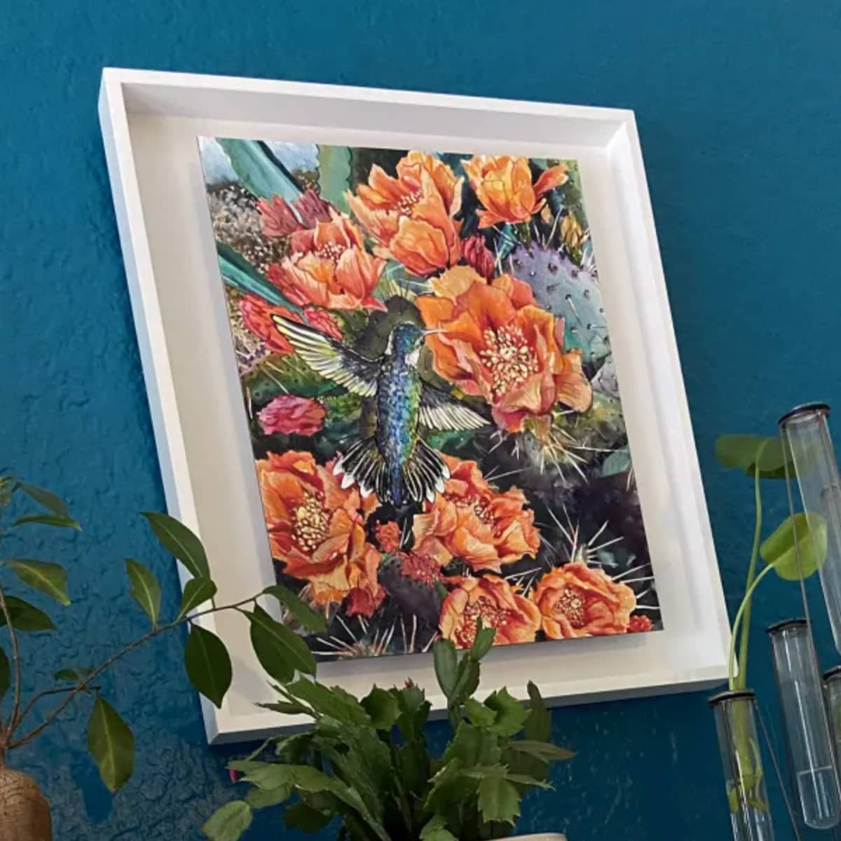 Artwork by Vic von S - Duoframe float mount