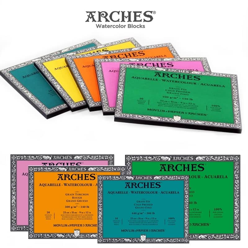 Arches Watercolor Blocks