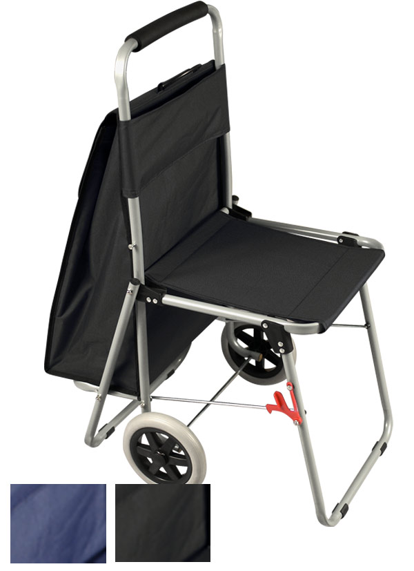 ArtComber Portable Rolling Chair Blue