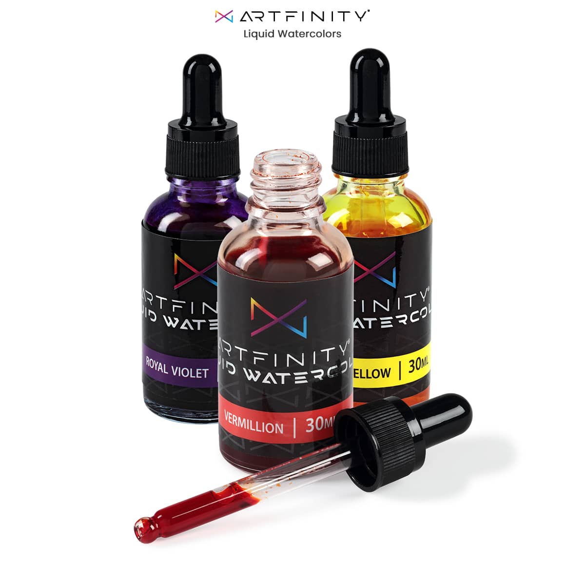 Artfinity® Liquid Watercolors and Sets
