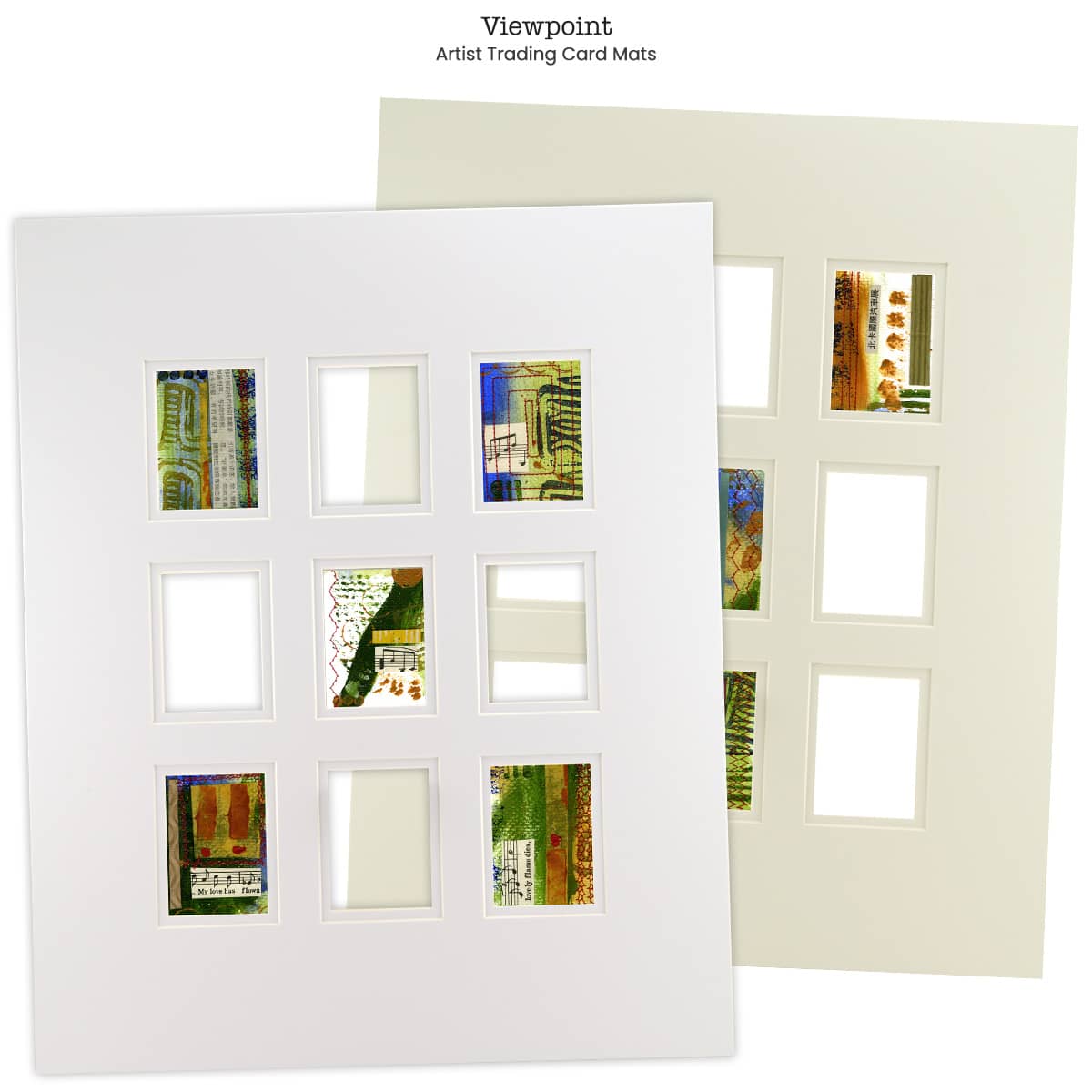 Viewpoint Artist Trading Card Mats