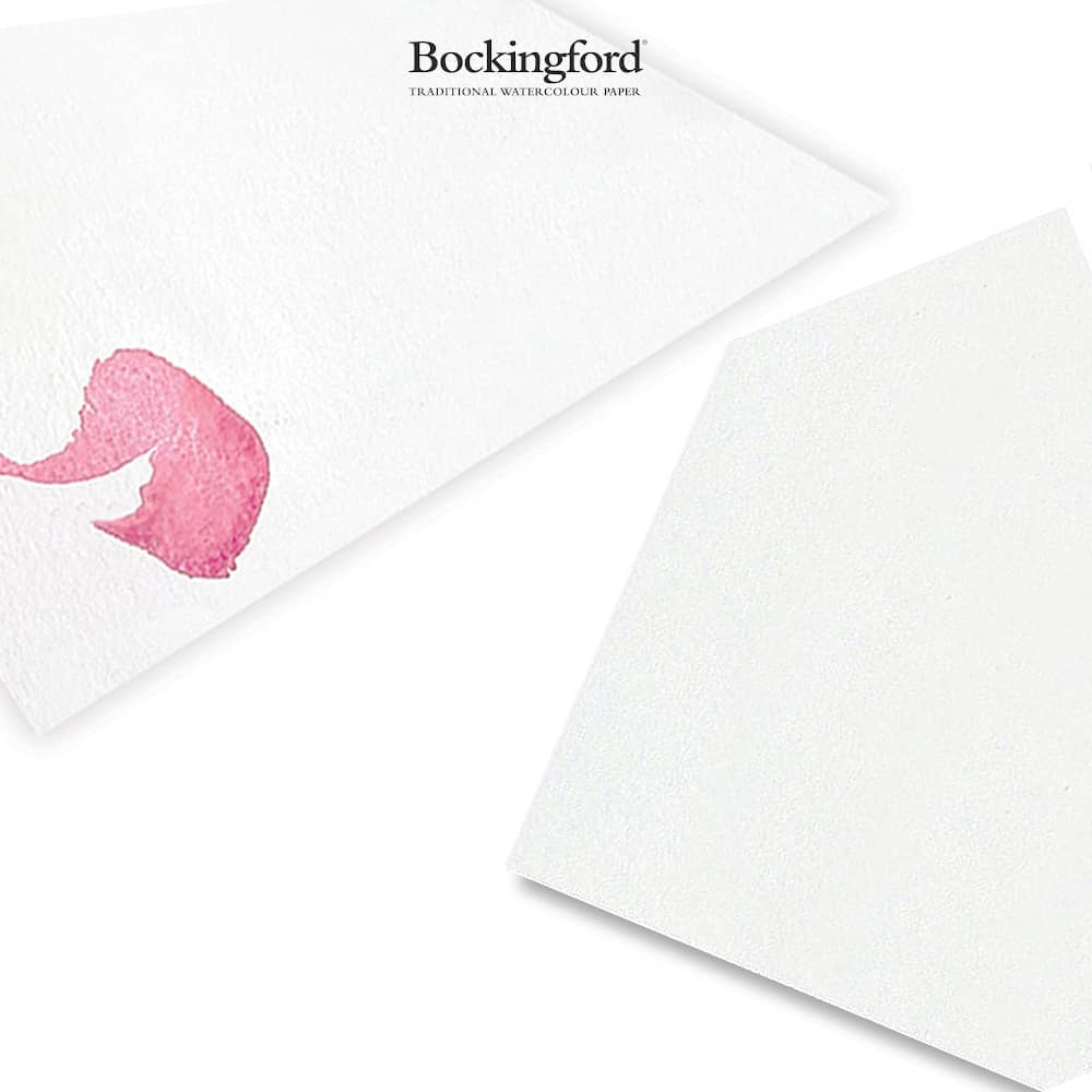 Bockingford Watercolor Papers : White : Fat Spiral Pads : Rough