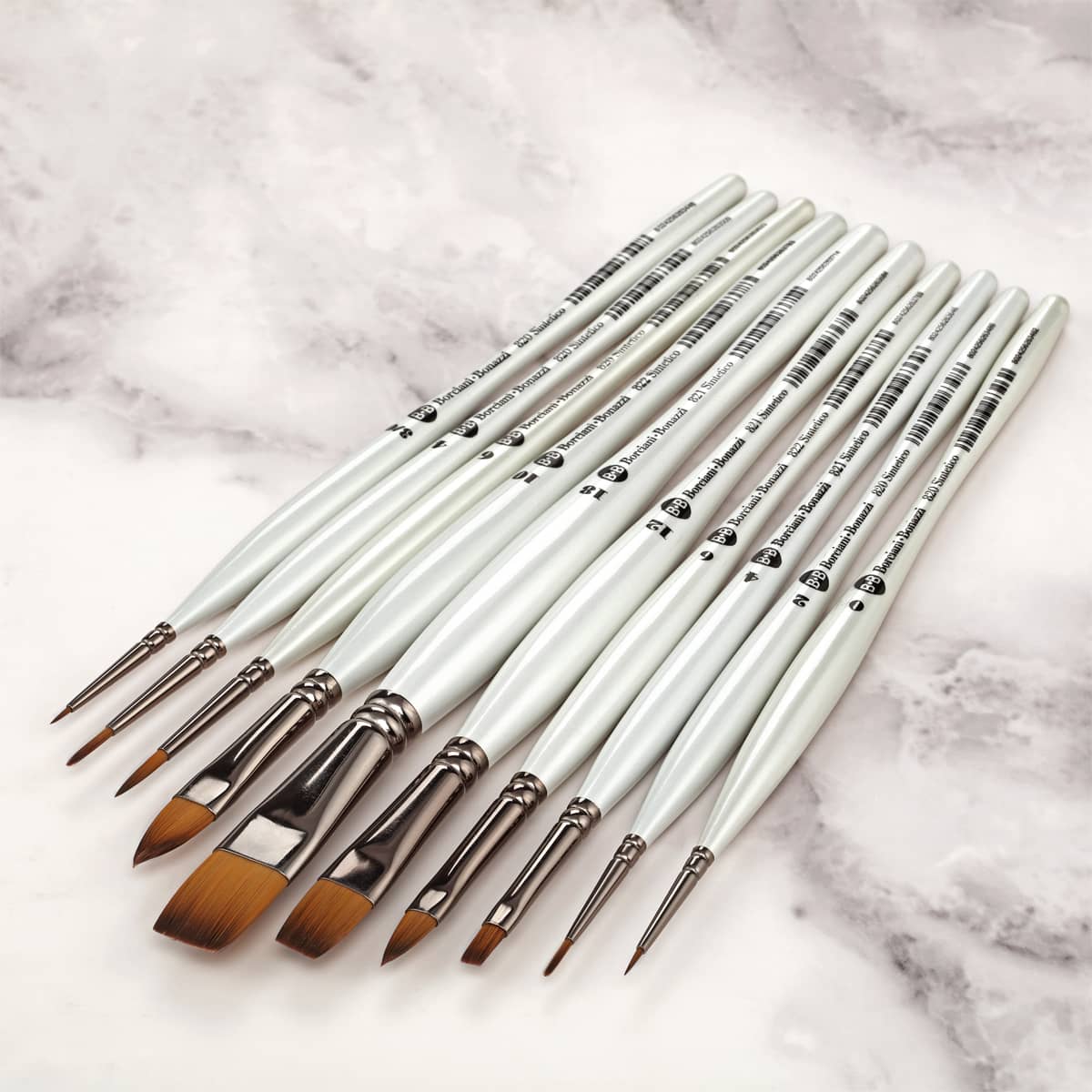 Borciani Bonazzi UNICO® Fiammato Synthetic Brushes