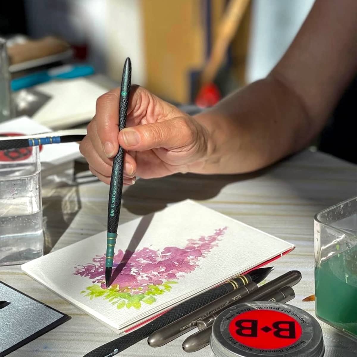 Borciani Bonazzi UNICO® Infinito HIDRO® Quill Brushes