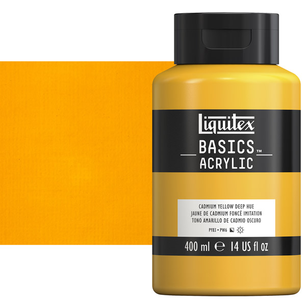 Liquitex Heavy Body Acrylic - Cadmium Yellow Medium, 2oz Tube