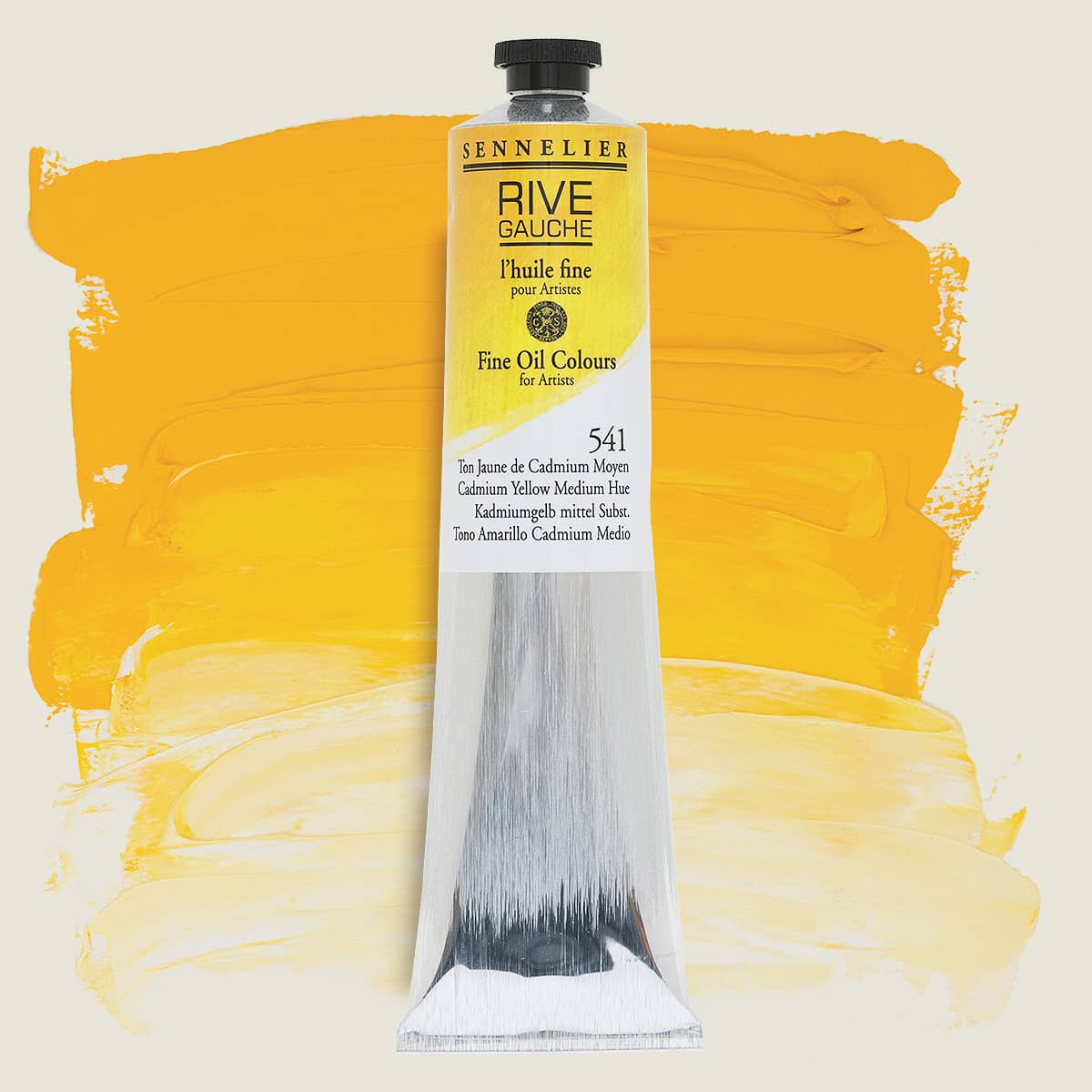 Da Vinci Cadmium Yellow Medium Artist Oil Paint - 150mL