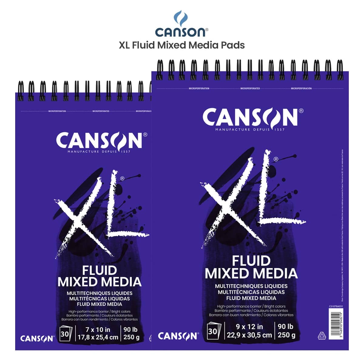 Canson XL Fluid Mixed Media Pad