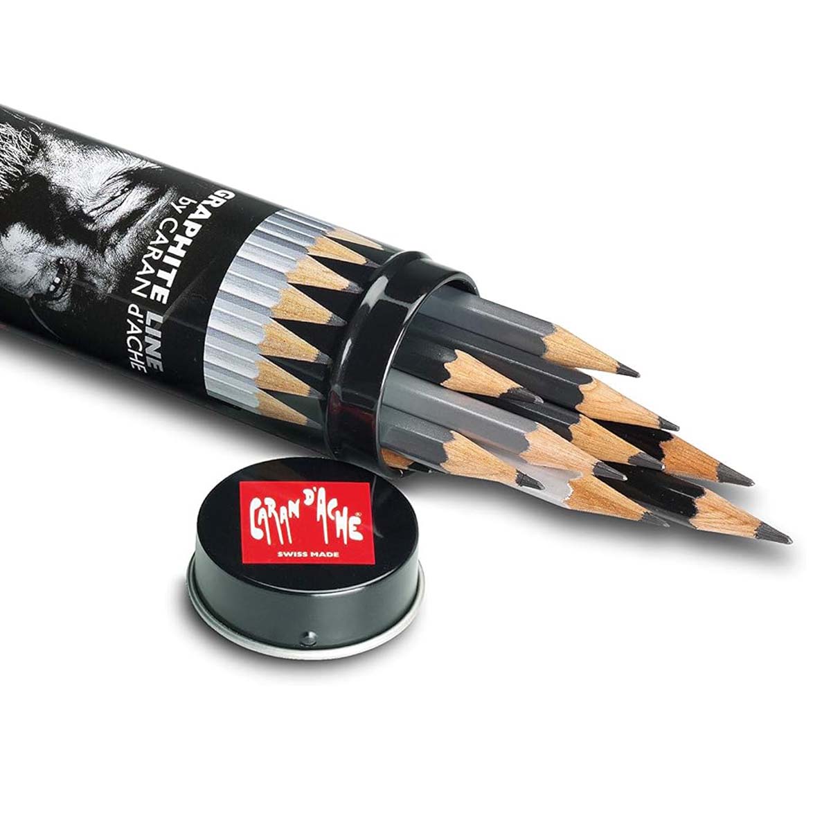 Caran d'Ache Graphite Line Graftwood Pencil Set