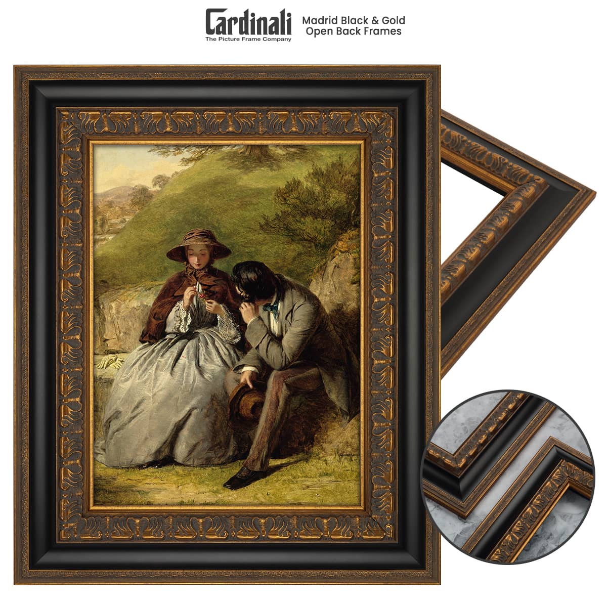 Madrid Gold Frames - Cardinali Collection