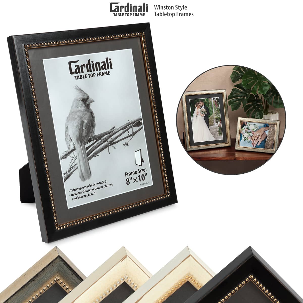 Cardinali Winston Tabletop Picture Frames