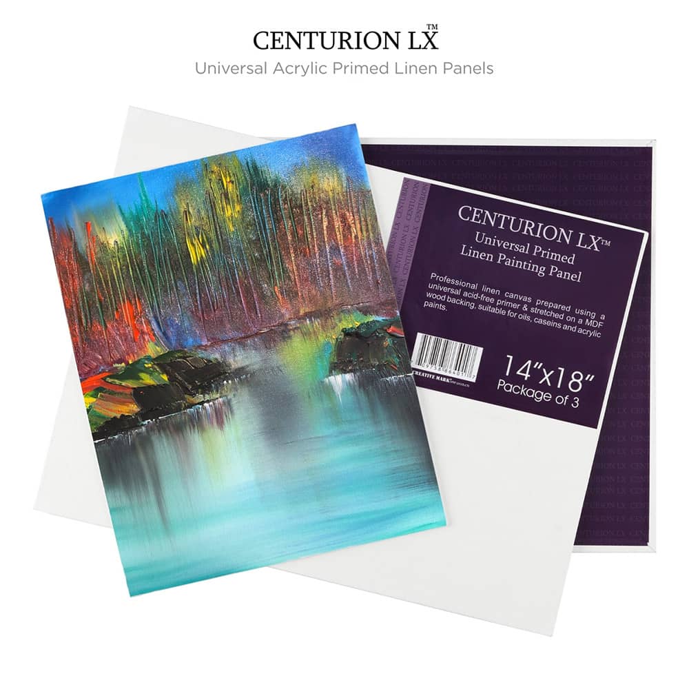 Centurion DLX Acrylic Primed Linen Panels