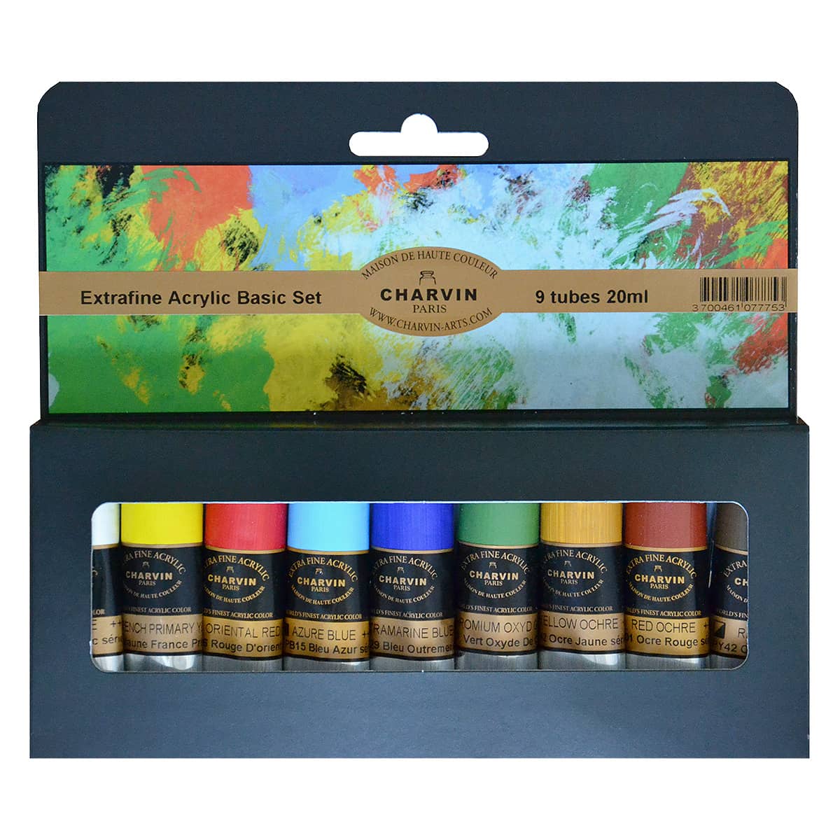Charvin Extra Fine Acrylics Bonjour Sets of 9