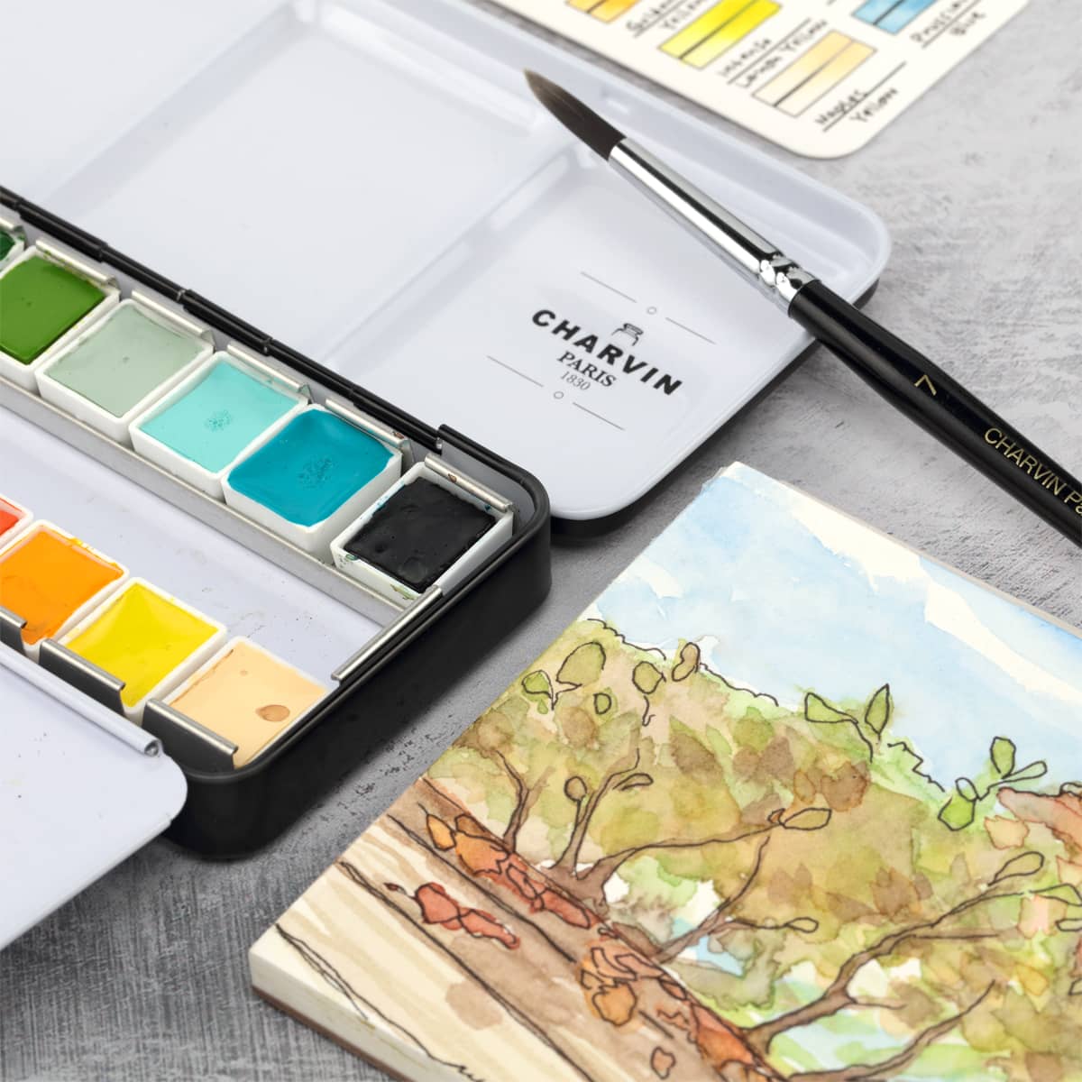Charvin Extra-Fine Watercolor Sets Beauty