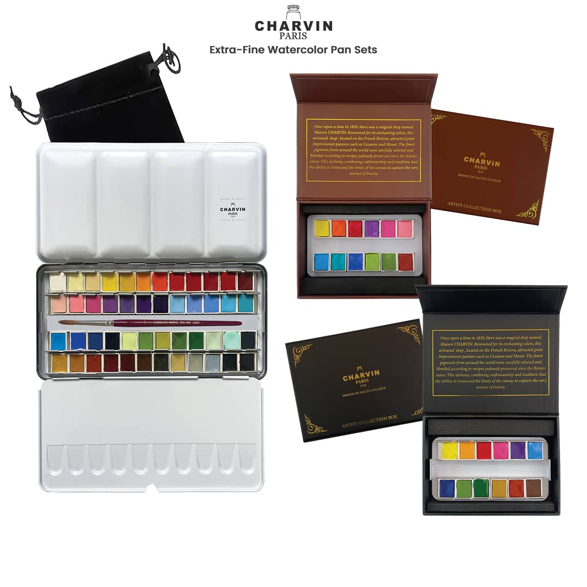 Charvin Extra-Fine Watercolor Sets