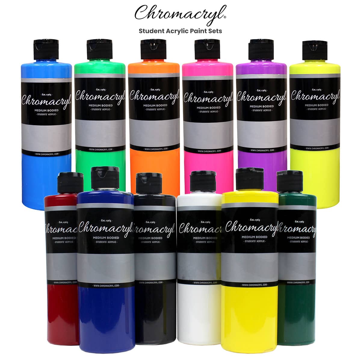 Chromacryl Students' Acrylic Paint Sets