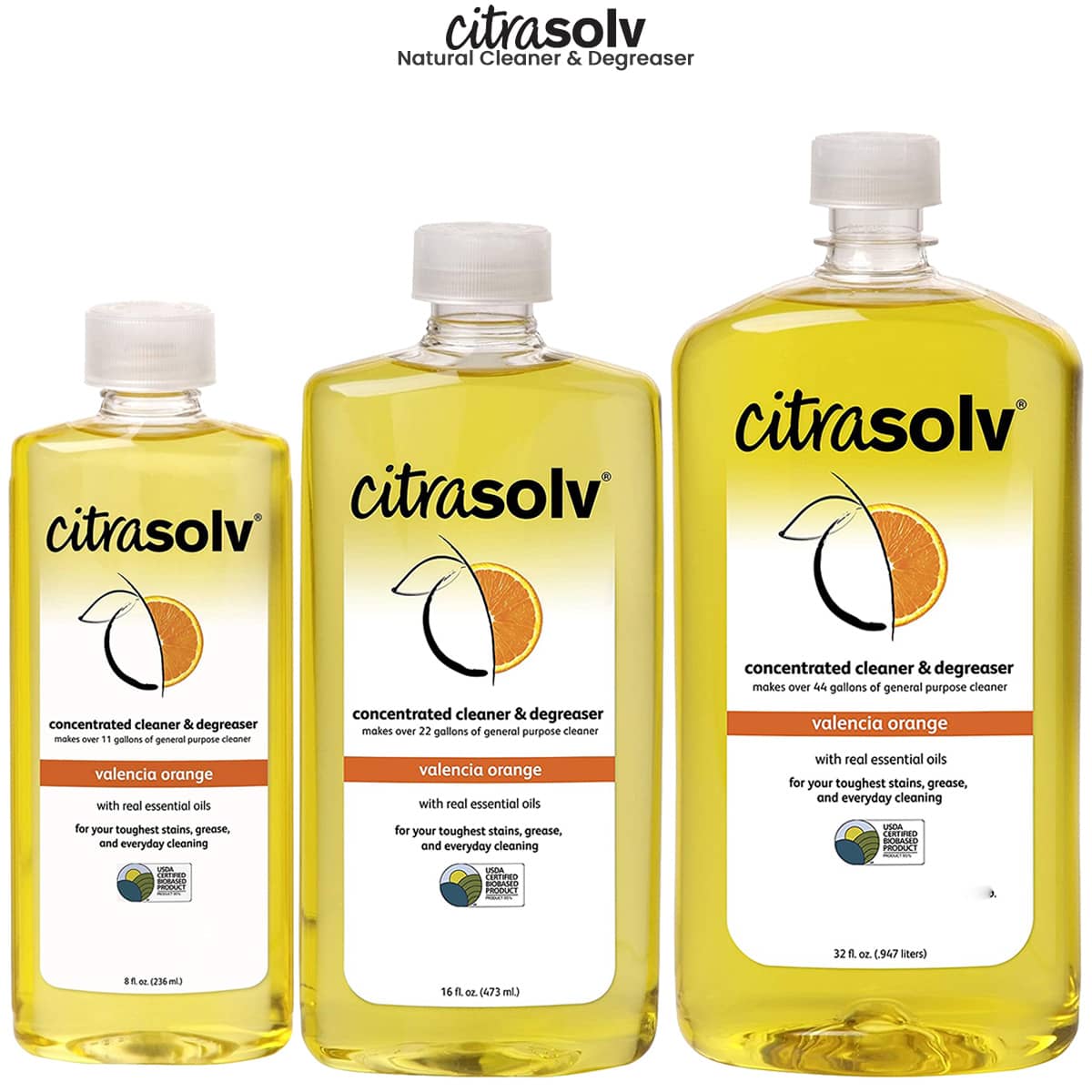  Citra Solv Natural Cleaner & Degreaser 16 oz : Health &  Household