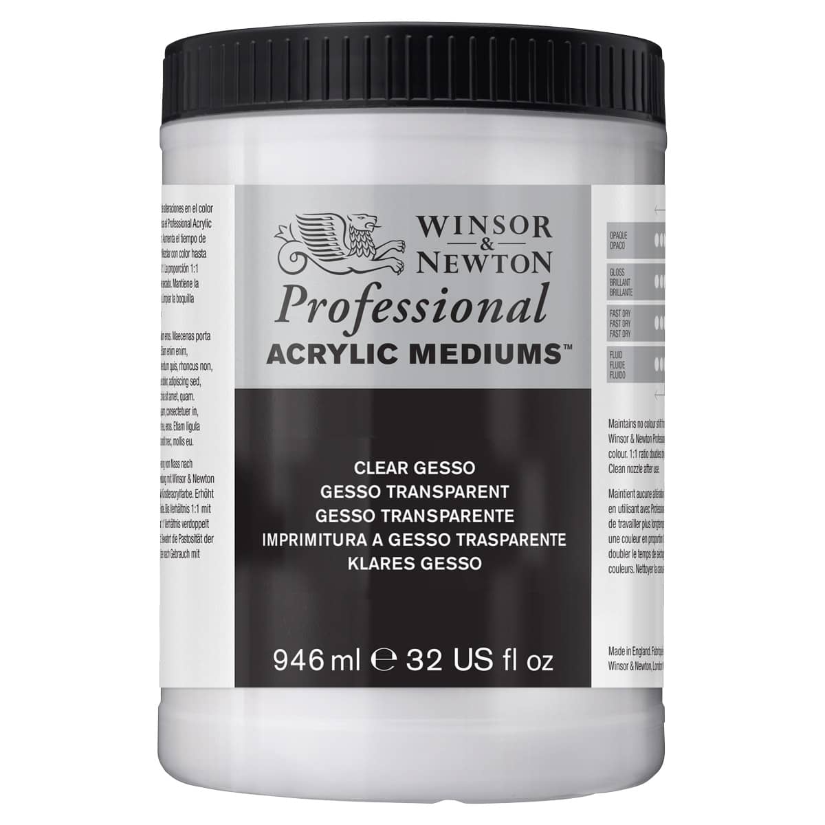 Jerry's World's Greatest White Acrylic Artist Gesso Primer