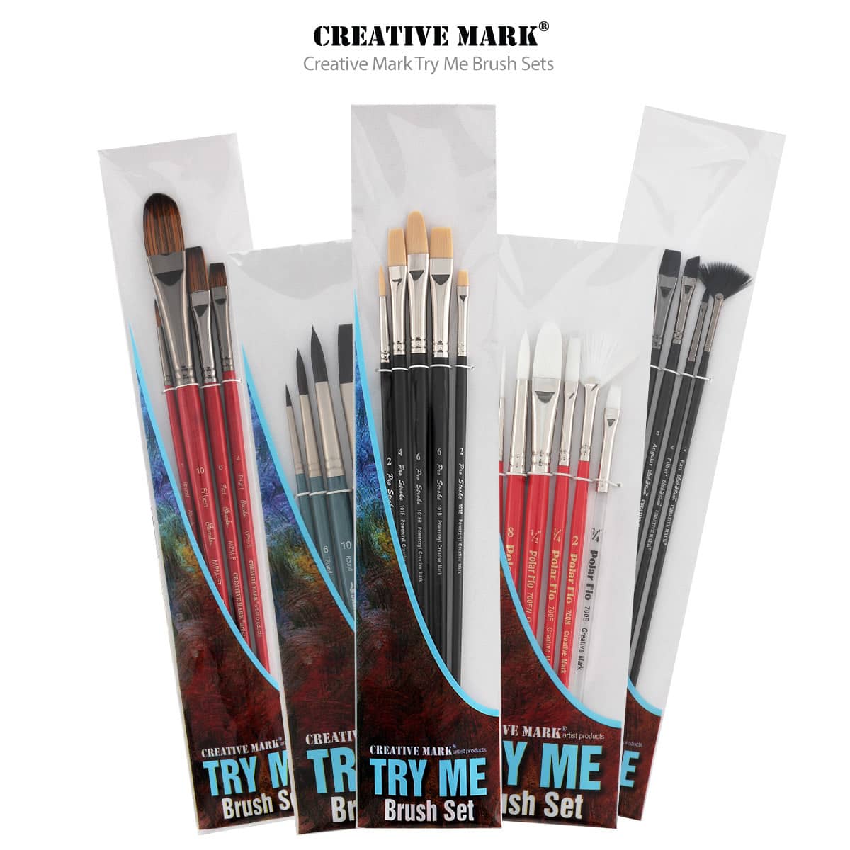 creative mark Try Me Brush Sets