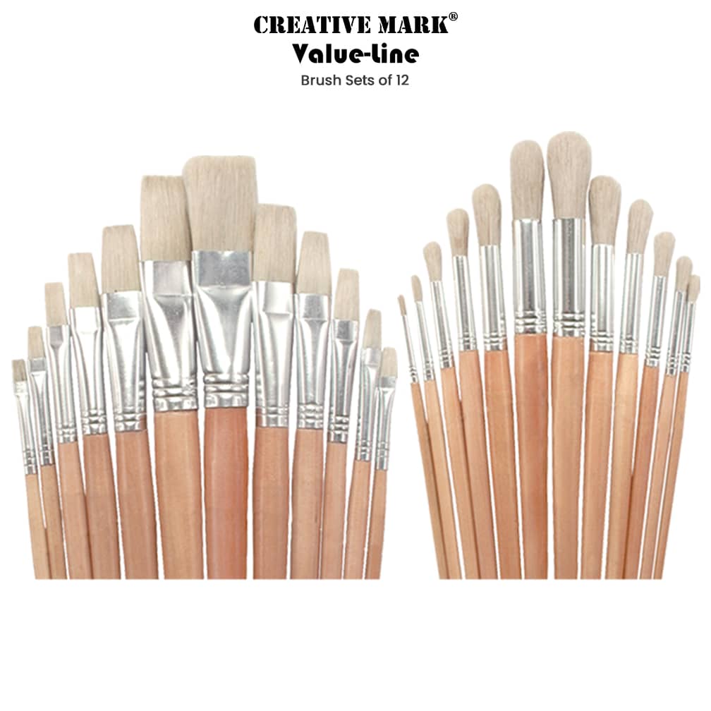 Creative Mark Value Line Chungking Bristle Brush Sets