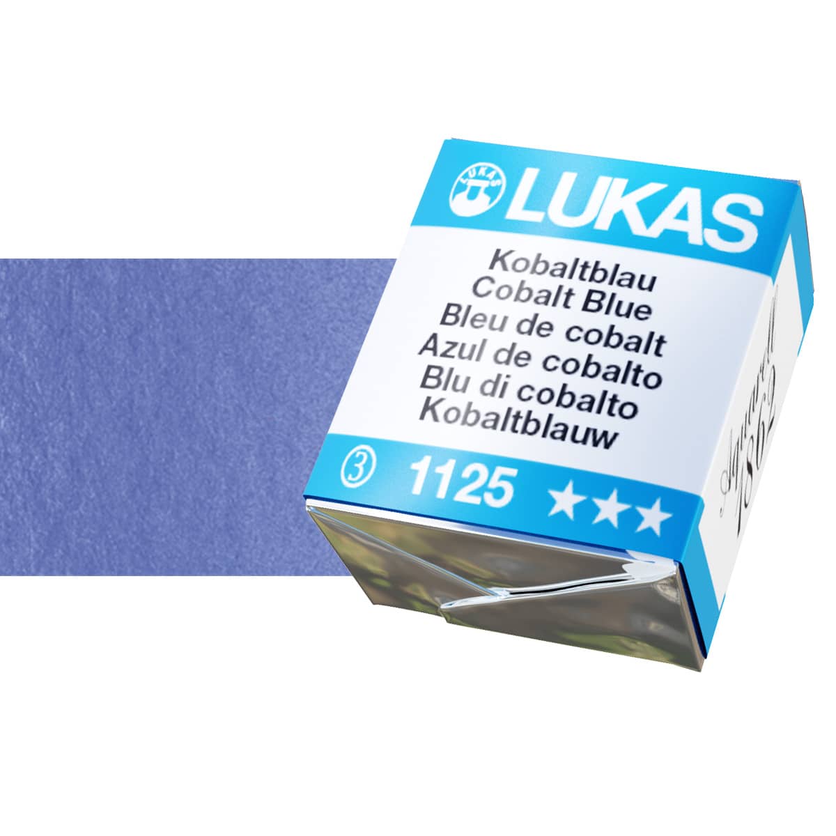 LUKAS Aquarell 1862 Artists' Watercolor Half Pans
