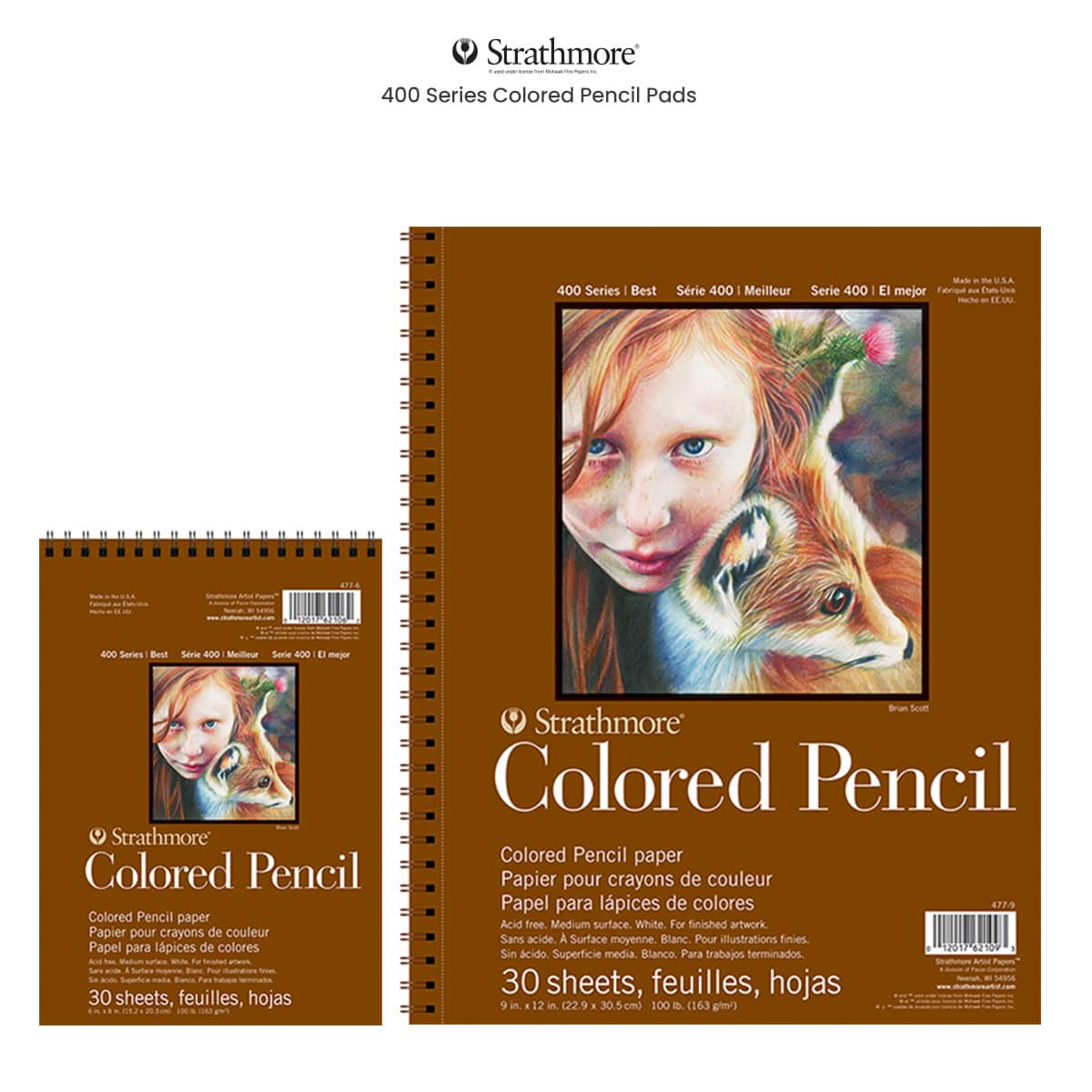 Strathmore 400 Series Colored Pencil Pads