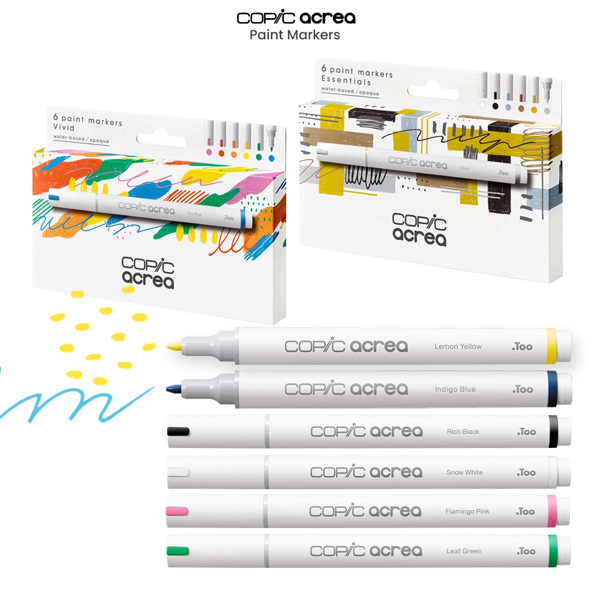 Copic Acrea Paint Markers