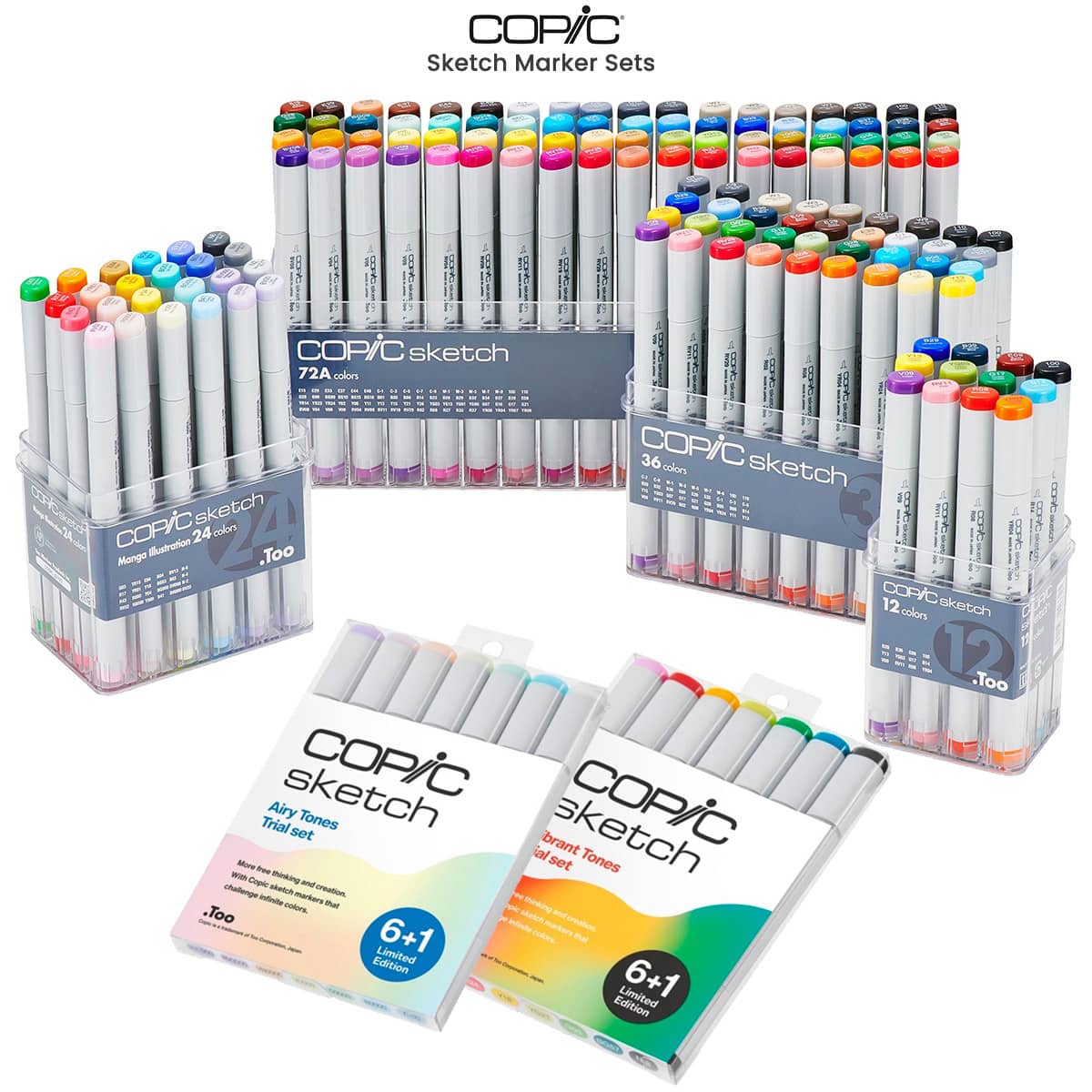 Copic Sketch Marker Sets