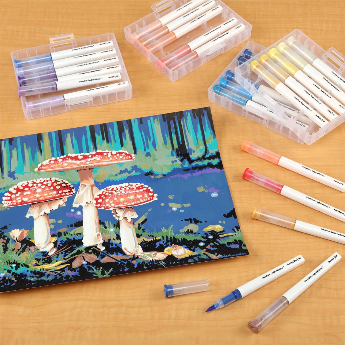 Bleed-resistant on most paper