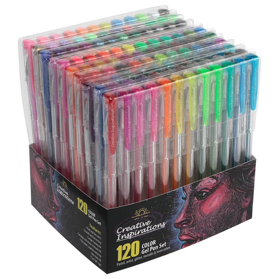 Creative Inspirations Artist Gel Pen 120 Color Set