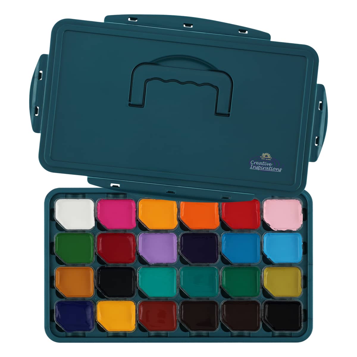 Creative Inspirations Jelly Gouache Set of 24, 30ml Vibrant Colors