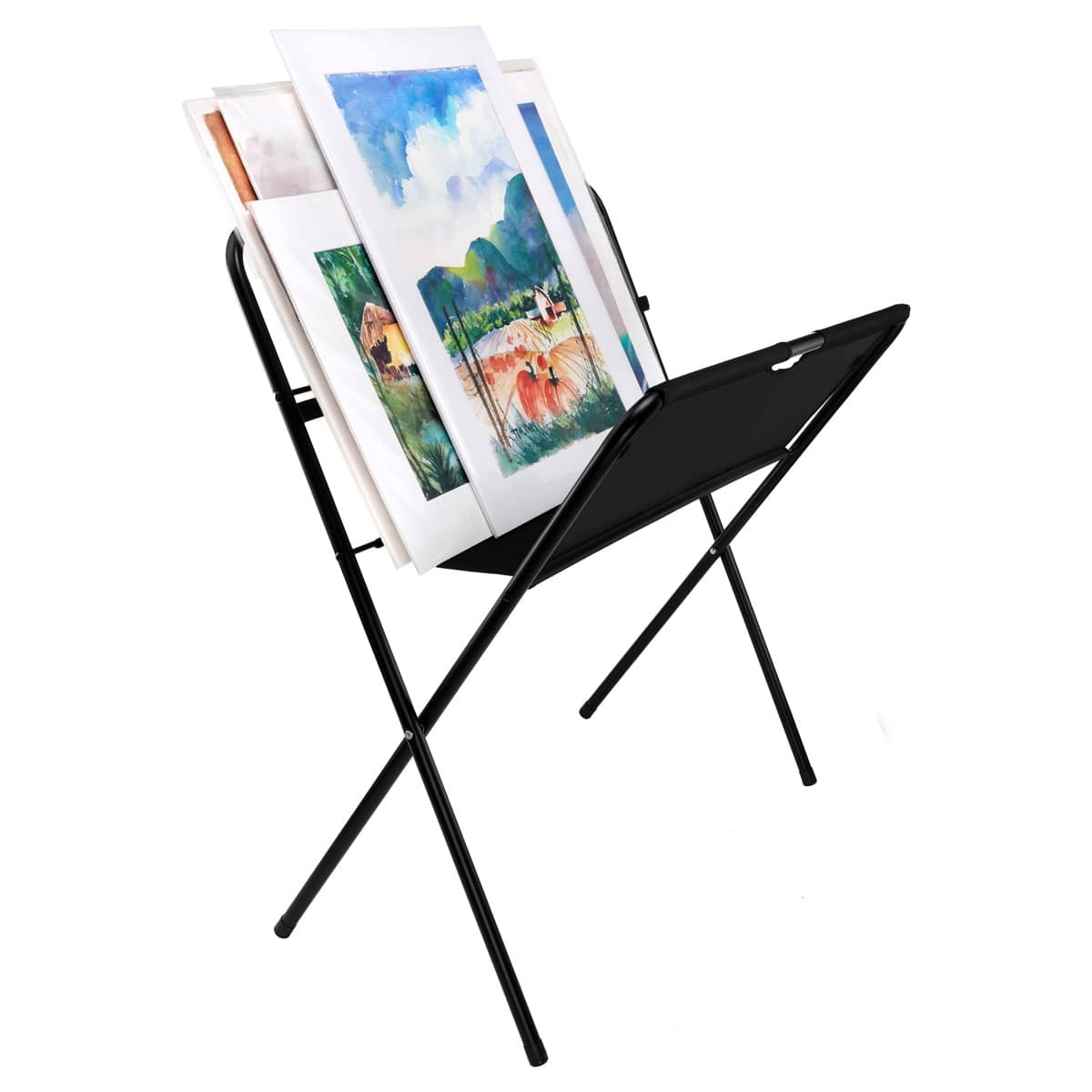 Folding Canvas Print Rack