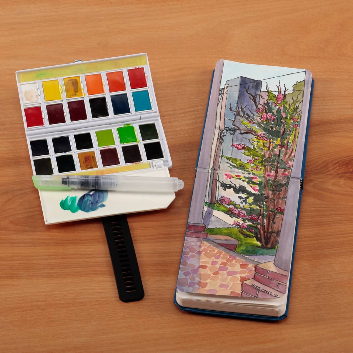 Creative Mark Globetrotter Watercolor Wristbands
