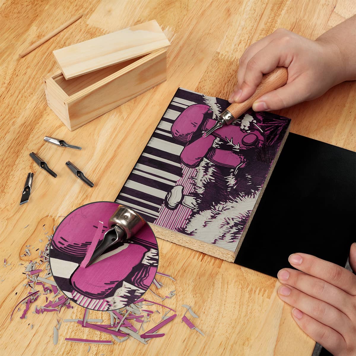 Creative Mark Block Printing Tools