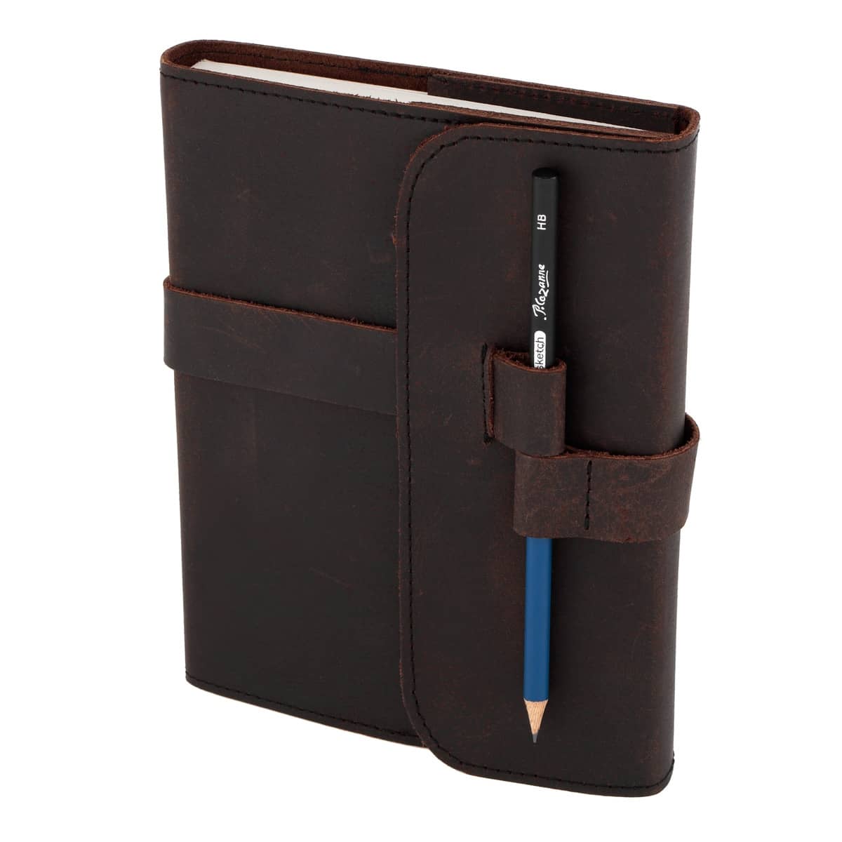Opus Genuine Leather Journals with Pencil Closure
