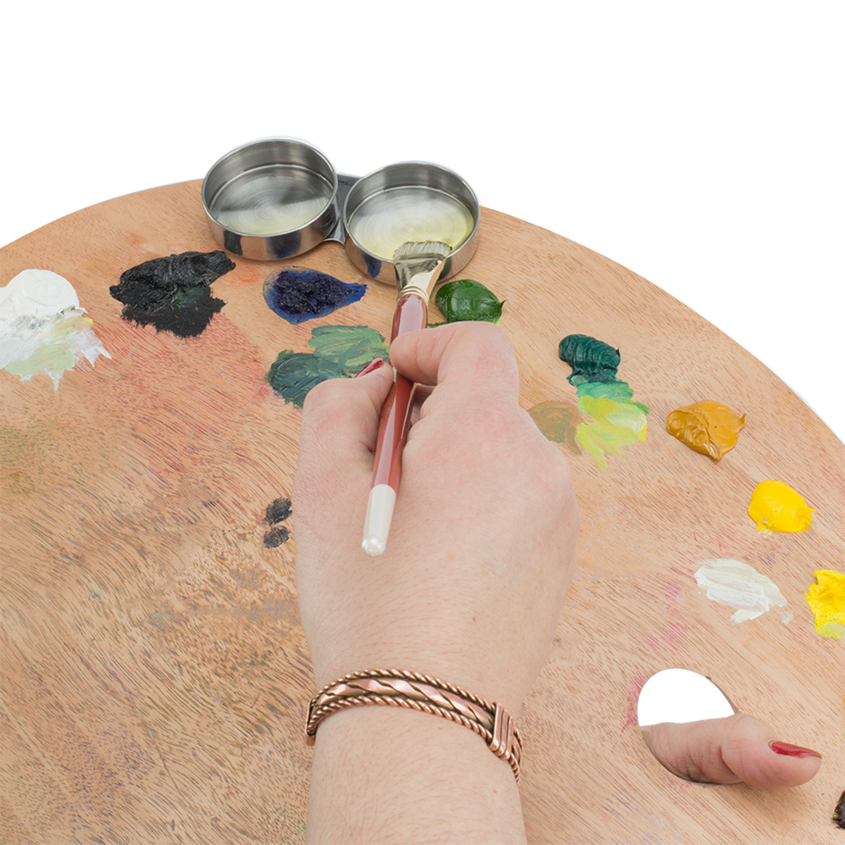 Creative Mark Palette, Paint & Solvent Cups