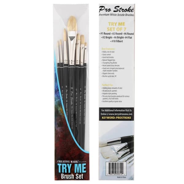 Try Me Set of Pro-Stroke Bristle Brushes Set of 7