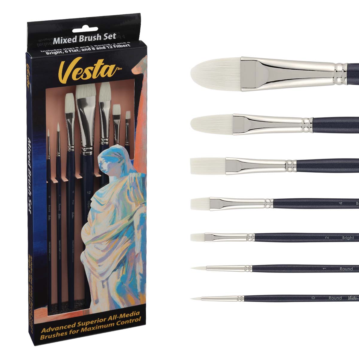 Creative Mark Vesta Synthetic Brush Sets 