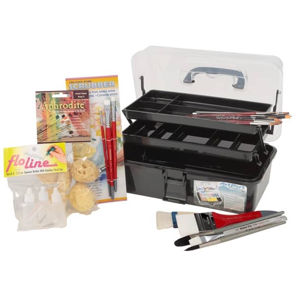 Watercolor Painting Artist Tool Box By Creative Mark