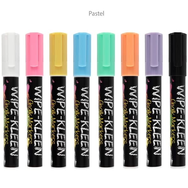 Wipe-Kleen Liquid Chalk Marker (Set Of 8) pastel Colors