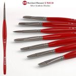 Borciani Bonazzi UNICO&reg; Silver Synthetic Brushes & Sets
